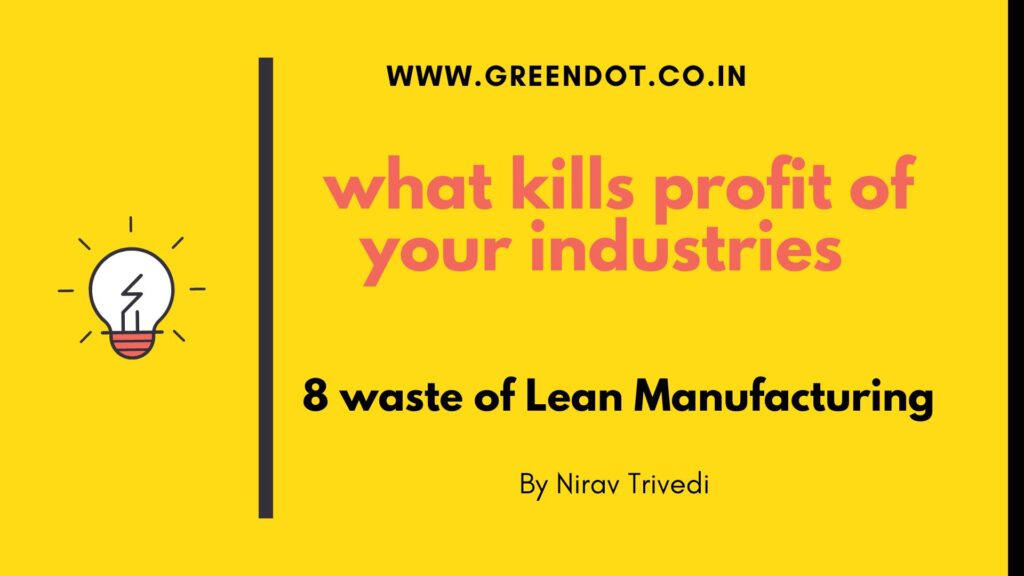 8 waste of lean manufacturing